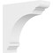 Ekena Millwork Standard Hughes Architectural Grade PVC Bracket, 1 1/2"W x 5"D x 5"H BKTP02X05X05HUG - alternate 1